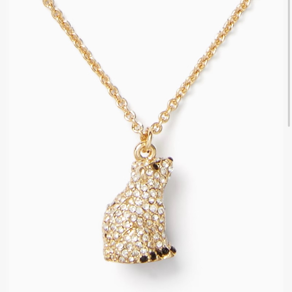 Kate Spade ♠️ Cold Comforts Polar Bear Mini Pendant